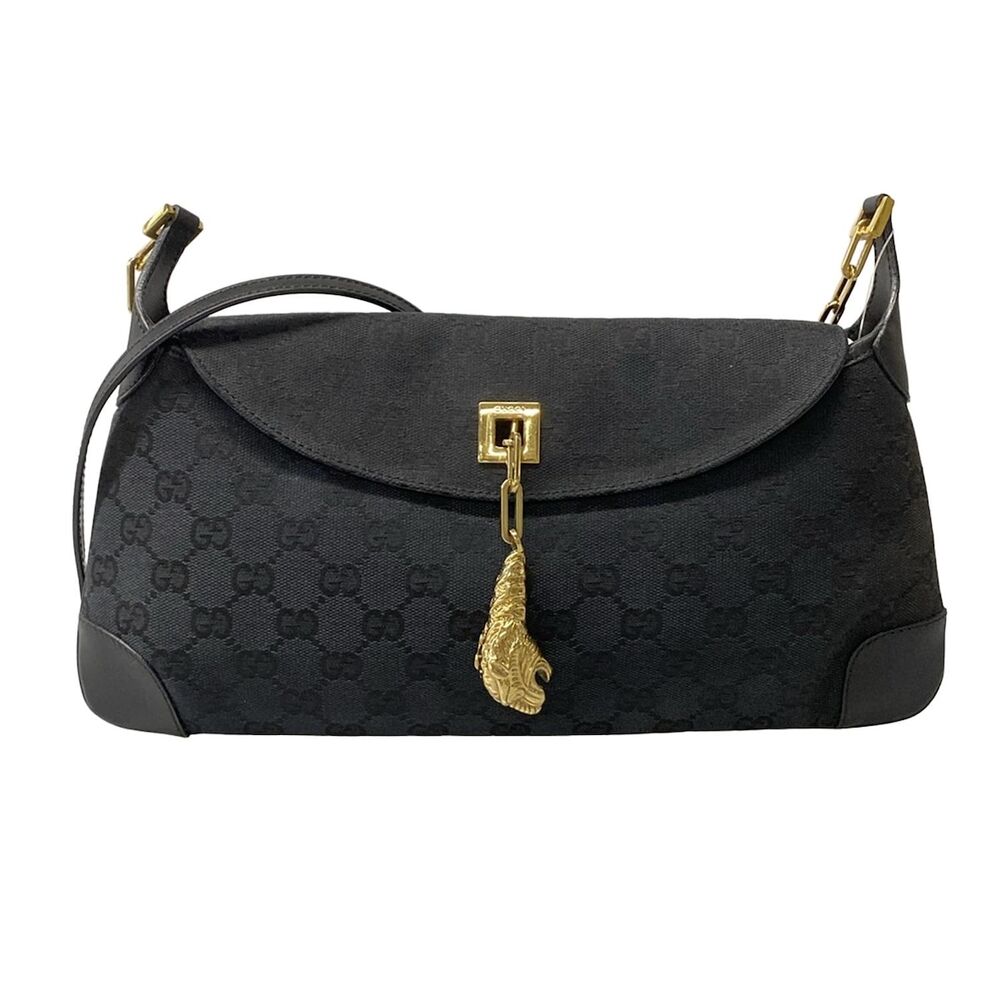 Gucci GG Shoulder Bag 14113 Jacquard Leather - Picture 1 of 15